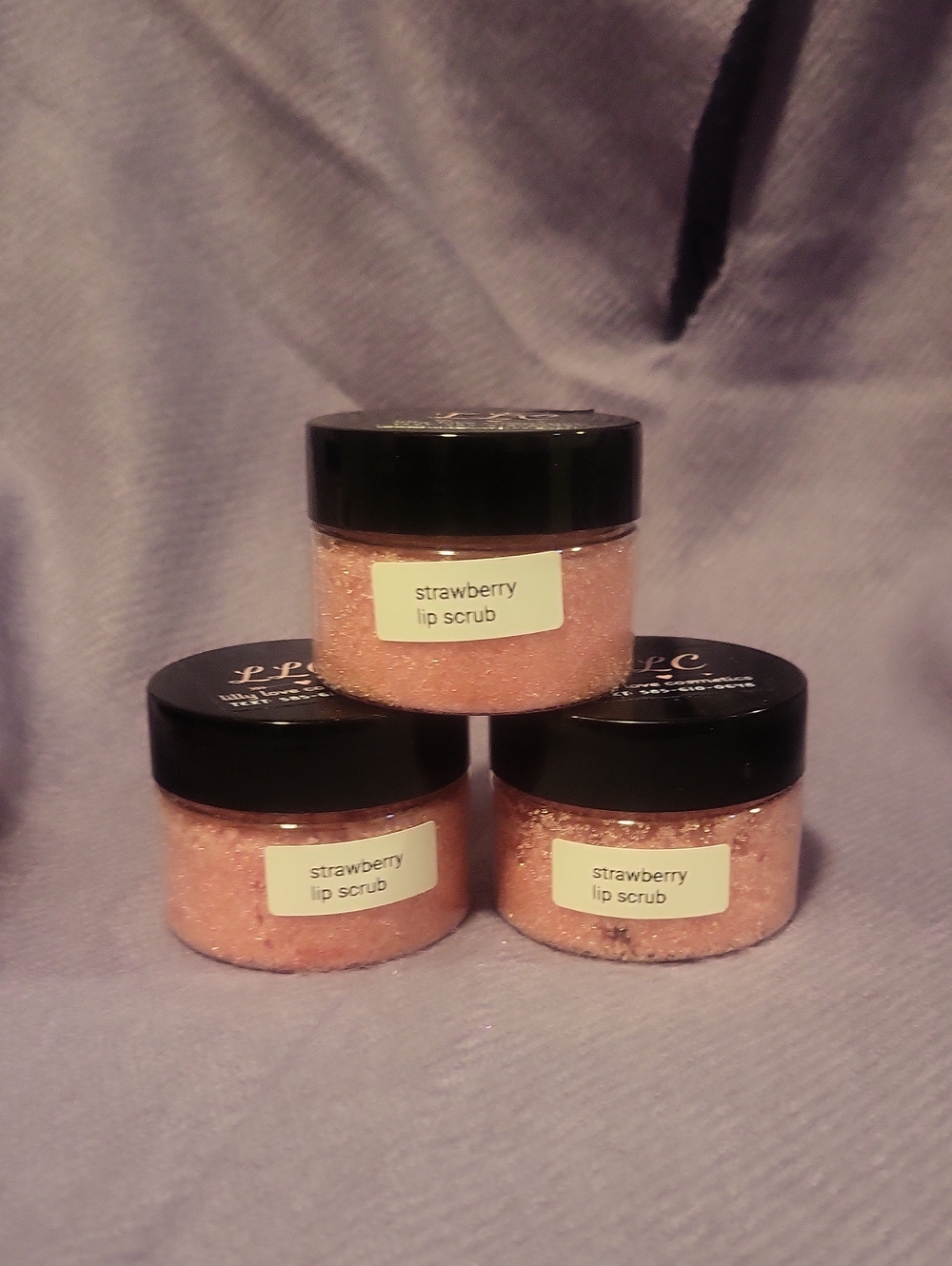 Strawberry Lip Scrub - Handmade Qt 1